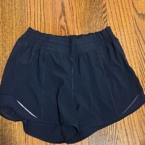Lululemon Athletica Dark Blue Athletic Shorts